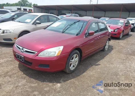 2006 Honda Accord 2.4 Ex из США, поврежденный, VIN 1HGCM56776A008992